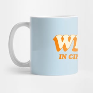 WKRP in Cincinnati Orange Mug